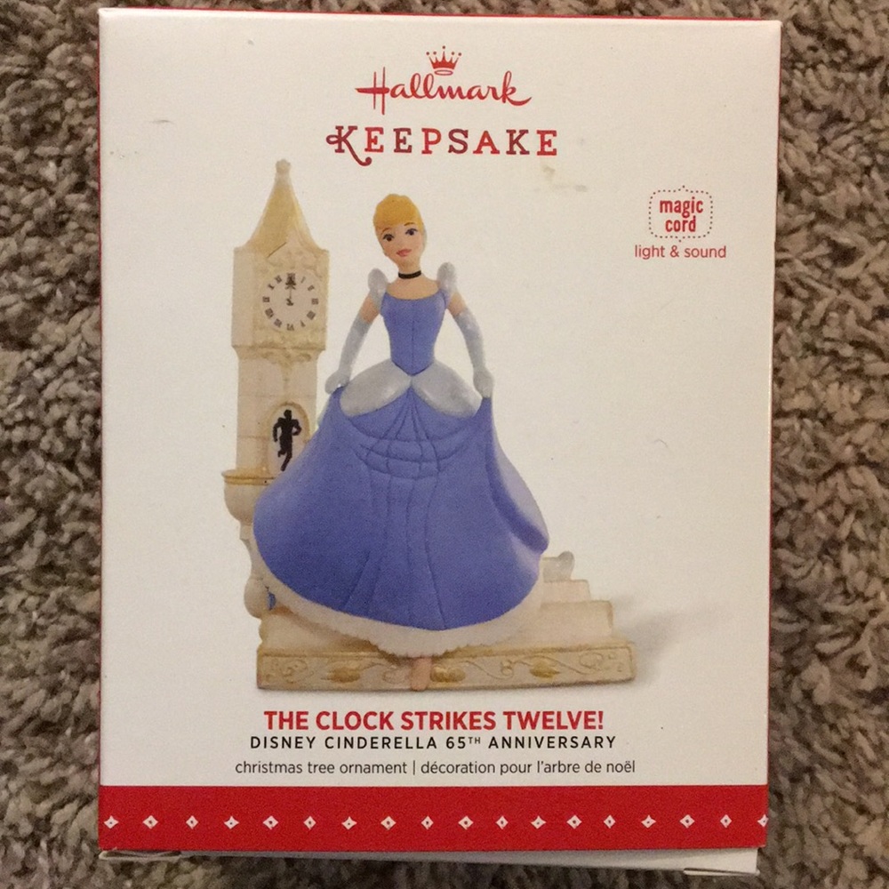 The clock strikes 12! Hallmark ornament